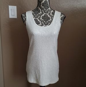 New Dressbarn Sequins Tank Top